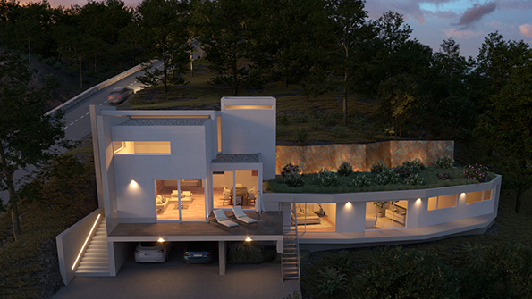 <h4><em>el hierro</em></h4><em>Haus in Spanien für wiener Architekten</em>